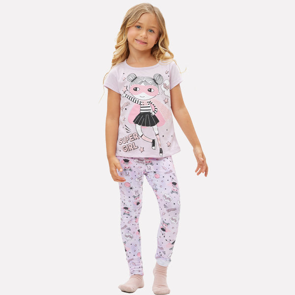 Pijama niña super girl CDF0180