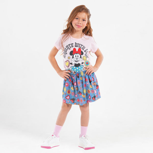 Conjunto Minnie Mouse niña DSMN072