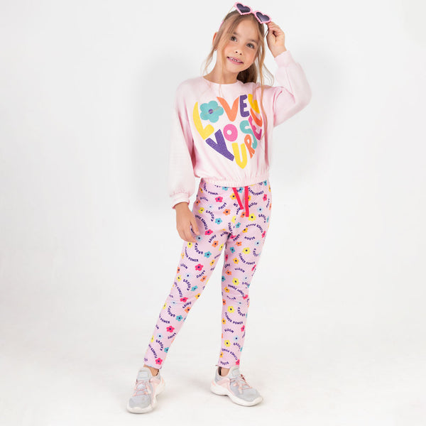 Jogger niña Love CDF0205