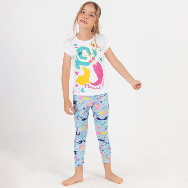 Pijama niña sirena CDF0207